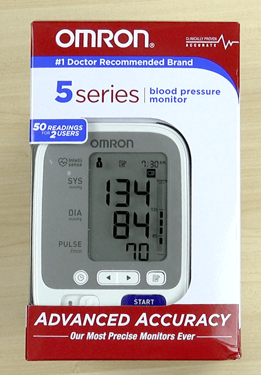 Omron 5 Series Wireless Upper Arm Blood Pressure Monitor BP742N