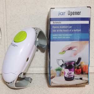 Battery-operated automatic jar opener