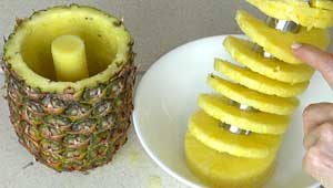 Pineapple Corer Tool with Sliced Rings