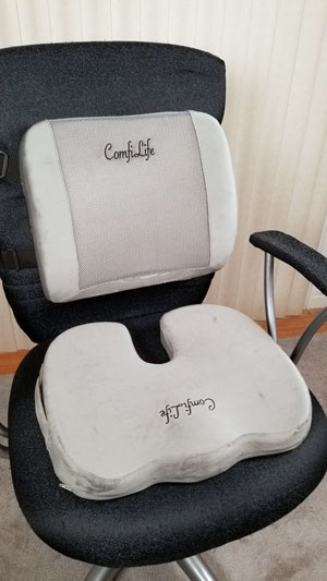 ComfiLife Seat Cushion and Lumbar Pillow